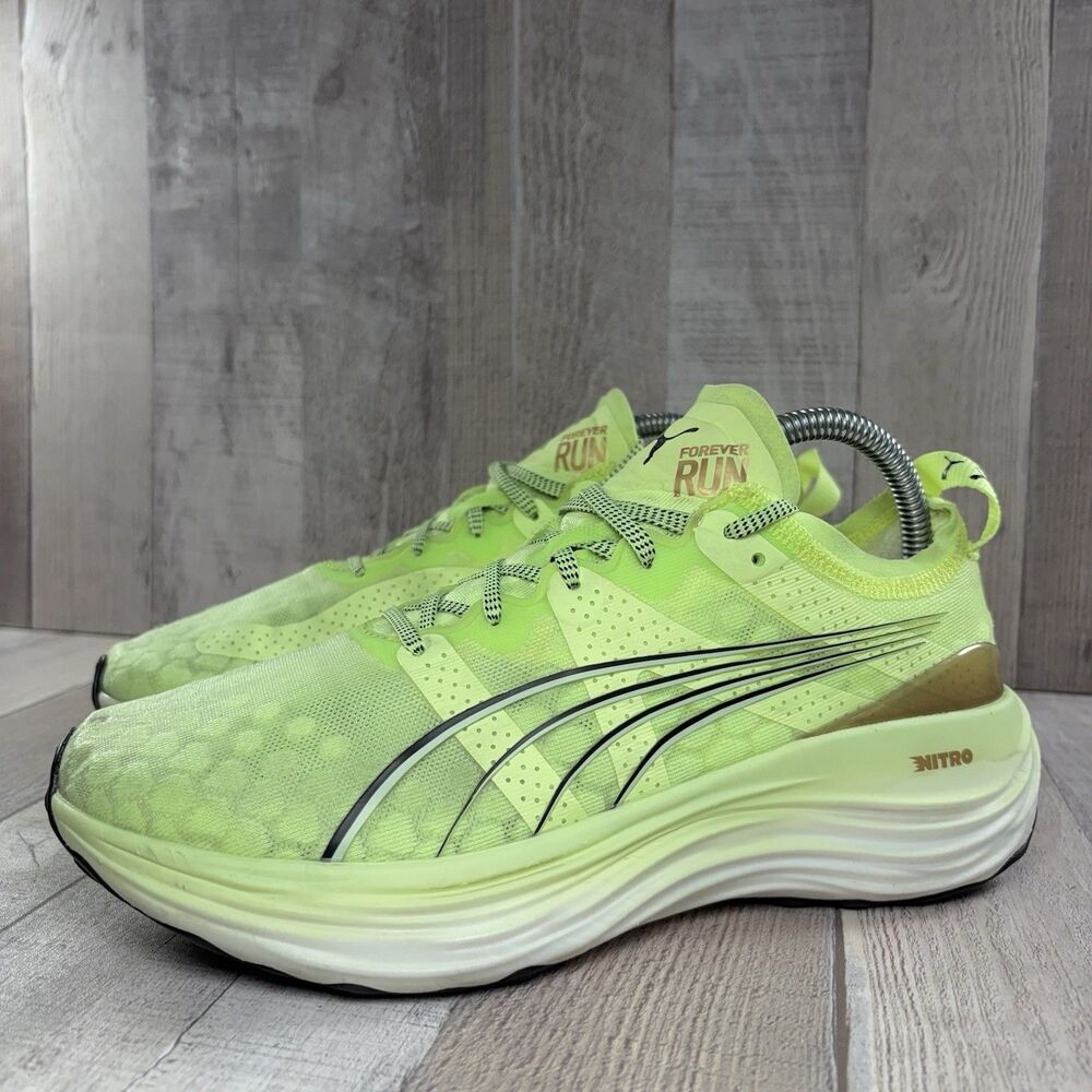 Puma Forever Run Nitro Women's Size 8.5 Running Shoes Athletic Sneakers Green
